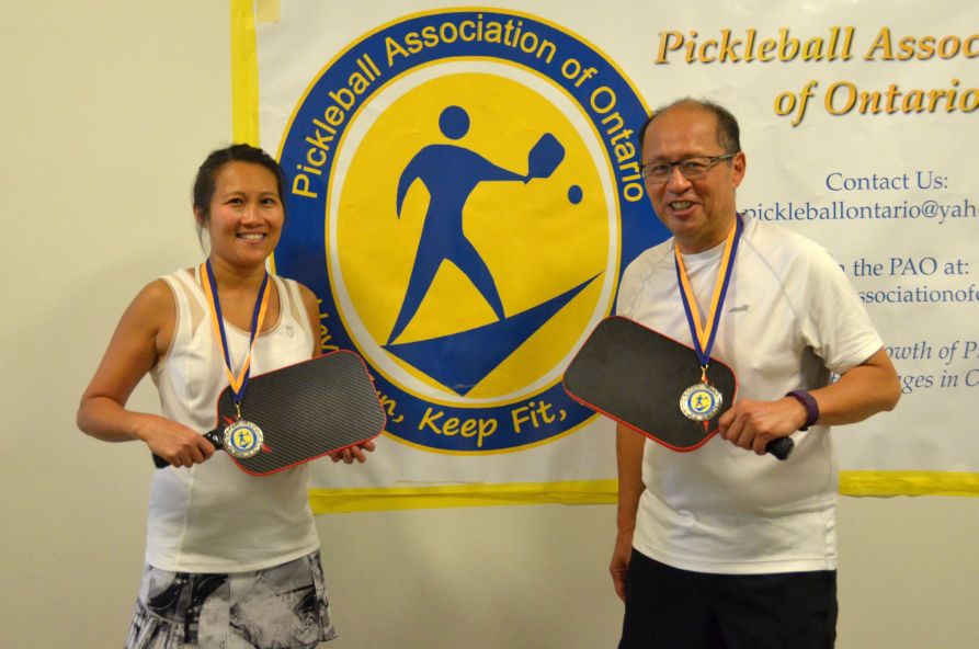 SILVER Mixed Doubles 19-49: Lai Ping Wong and Eugene Jung