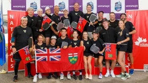 Team Ontario Silver at Provincial Team Competition 2025