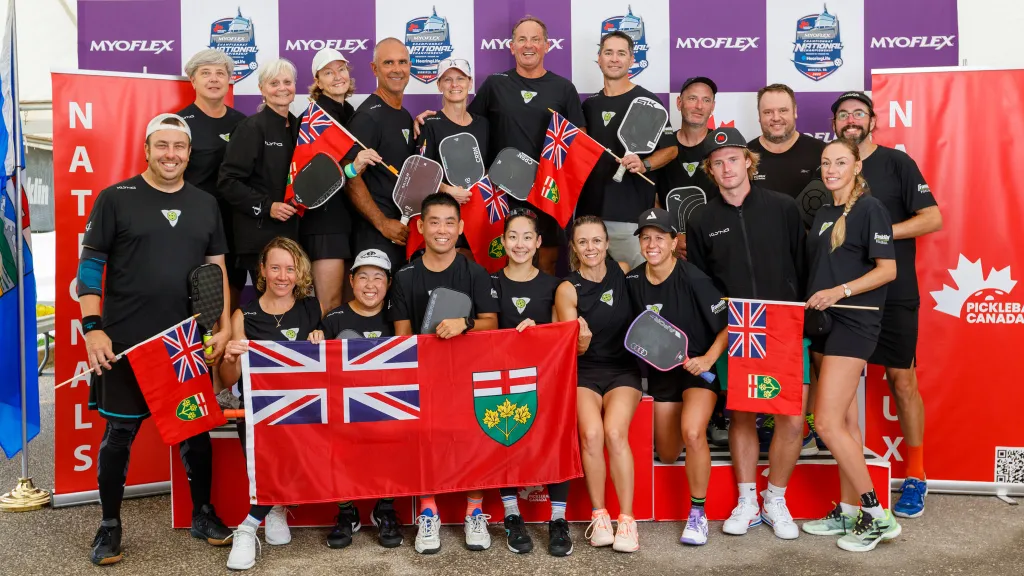 Team Ontario Silver at Provincial Team Competition 2025